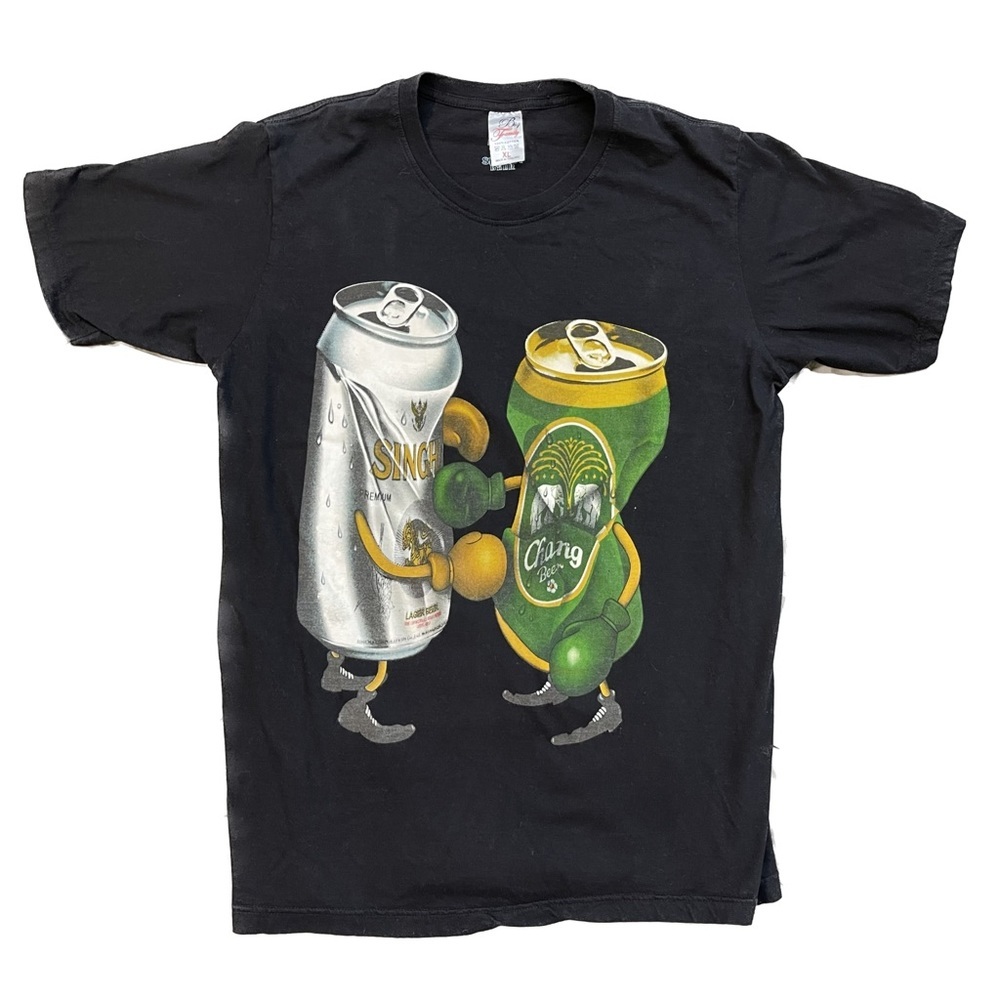 Singha Beer Boxing Graphic Tee Size XL